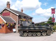 A tank at Heaton Bridge