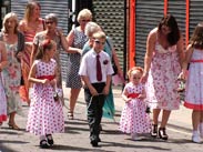 Sunday School walkers