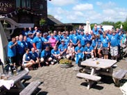 Group shot at Heaton Bridge