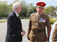 Boer War Memorial Service in Mesnes Park, Wigan