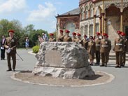 Boer War Memorial Service in Mesnes Park, Wigan