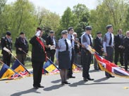 Boer War Memorial Service in Mesnes Park, Wigan