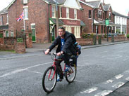 Approaching The Railway at Parbold