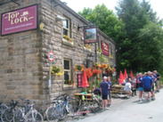 Pint number two outside of the Top Lock