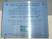 The memorial plaque