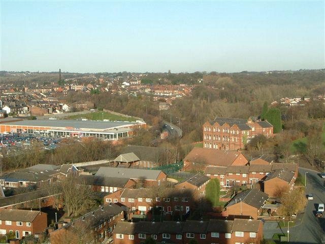 View from top of Boyswell House, Scholes