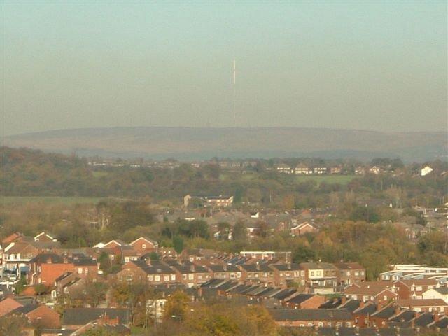 View from top of Boyswell House, Scholes