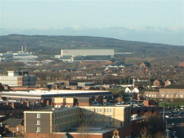 View from top of Boyswell House, Scholes