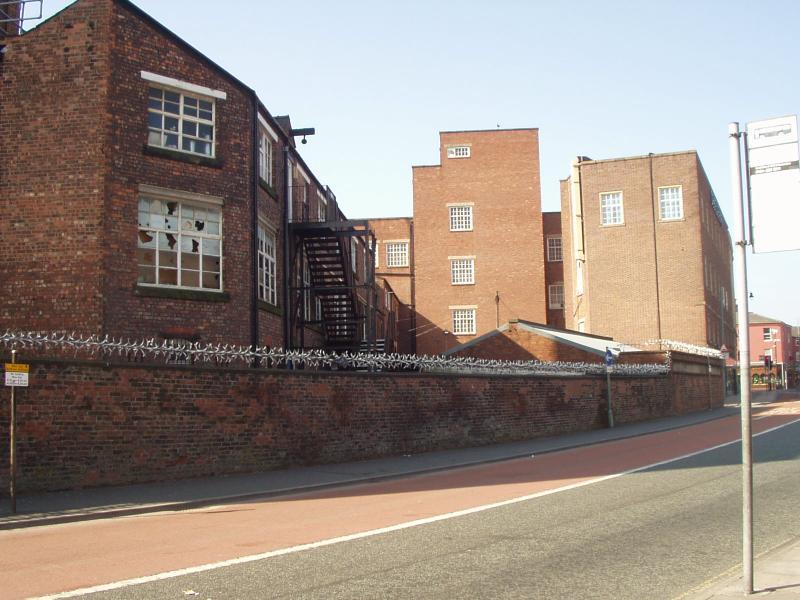 A view of Debenhams along Crompton Street