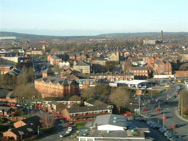 View from top of Boyswell House, Scholes