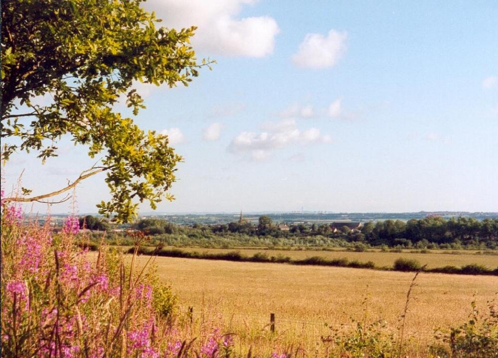 View from the canal bank at Haigh