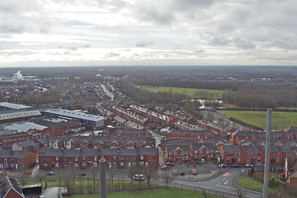 View from St. Catharines Church Spire, Scholes