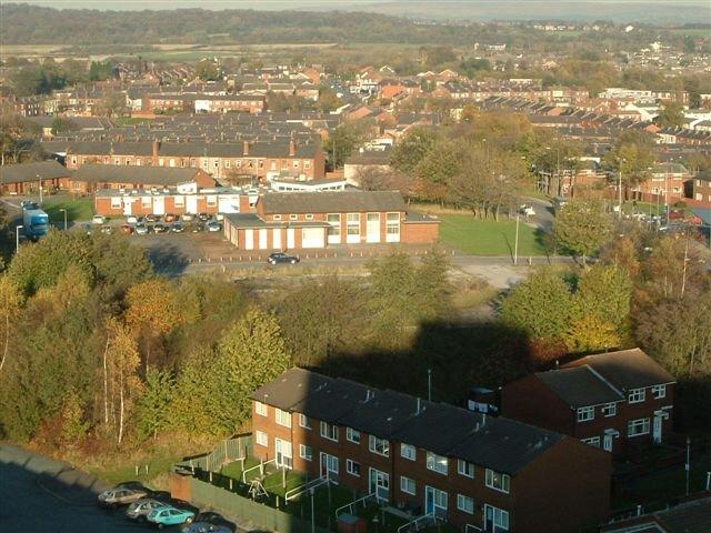 View from top of Boyswell House, Scholes