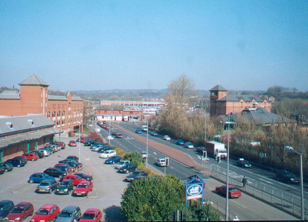 Looking along Riverway