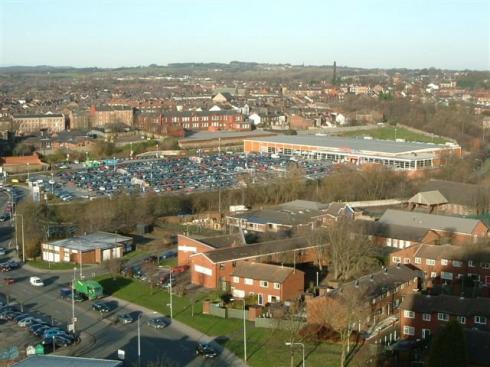 View from top of Boyswell House, Scholes