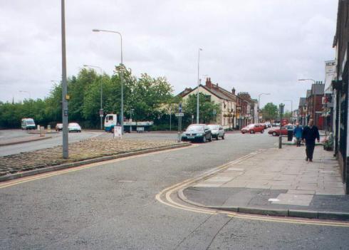 Wigan Lane, looking towards Wigan Wigan Lane, looking towards Wigan