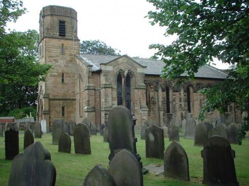 Church on Rectory Road.