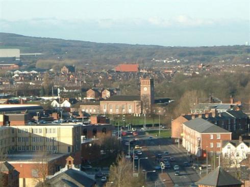 View from top of Boyswell House, Scholes View from top of Boyswell House, Scholes