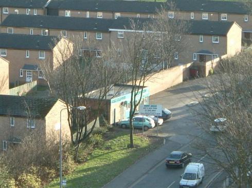 View from top of Boyswell House, Scholes