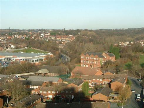 View from top of Boyswell House, Scholes