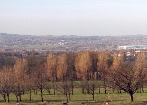 View over Wigan