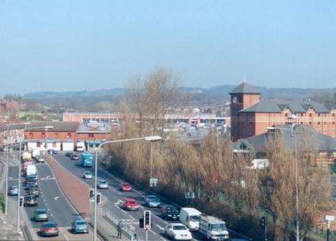 A view along Riverway