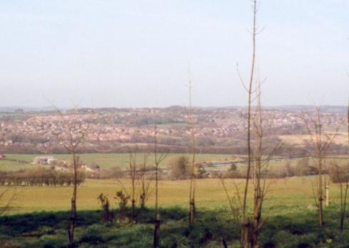 Looking over Pendlebury Lane, Haigh