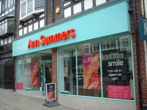 Ann Summers, Standishgate. Ann Summers, Standishgate.