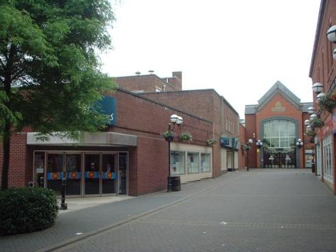 Rear of BHS next to the Galleries Rear of BHS next to the Galleries