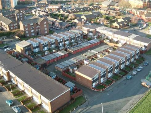 View from top of Boyswell House, Scholes