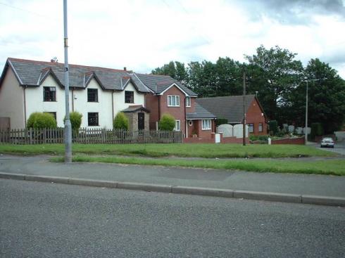 Bottom of Rectory Road, Downhall Green.