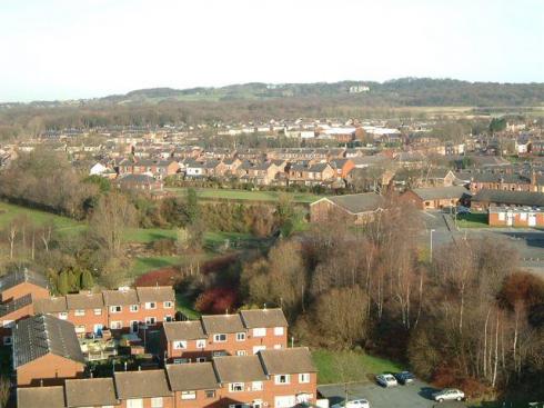 View from top of Boyswell House, Scholes View from top of Boyswell House, Scholes