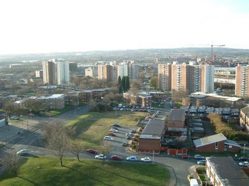 View from top of Boyswell House, Scholes View from top of Boyswell House, Scholes