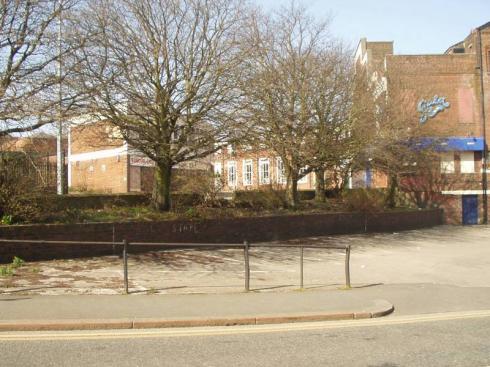 Looking across Watkin Street Looking across Watkin Street