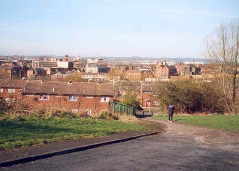View over Wigan from Longshoot View over Wigan from Longshoot