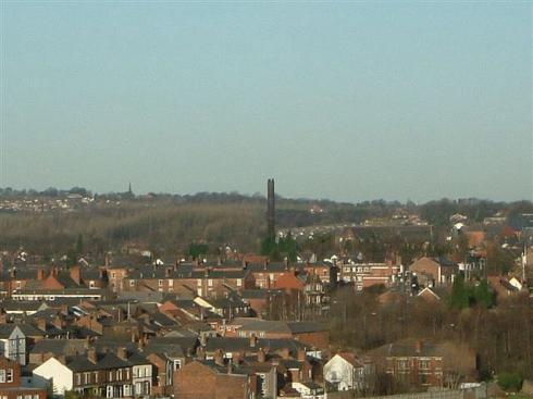 View from top of Boyswell House, Scholes