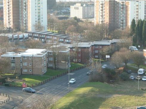 View from top of Boyswell House, Scholes