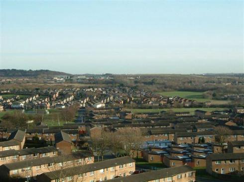 View from top of Boyswell House, Scholes View from top of Boyswell House, Scholes