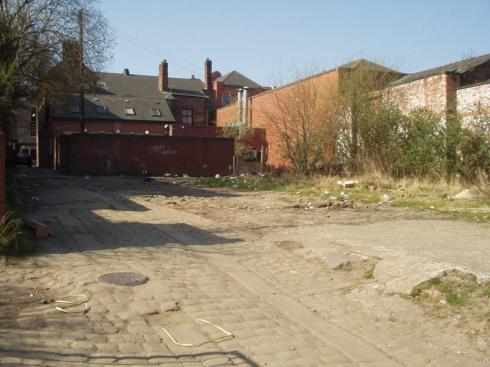 Looking behind Station Road Looking behind Station Road