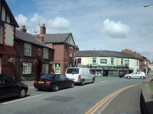 Main junction in Hindley Main junction in Hindley