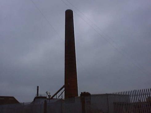 Maypole Colliery chimney Maypole Colliery chimney