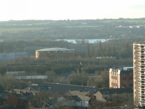 View from top of Boyswell House, Scholes