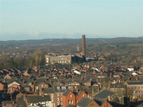 View from top of Boyswell House, Scholes