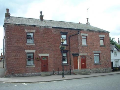 Old cottages opposite the stocks Old cottages opposite the stocks