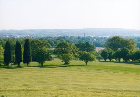 Magnificent view from Haigh Hall Magnificent view from Haigh Hall