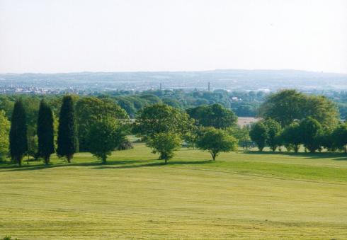 Magnificent view from Haigh Hall