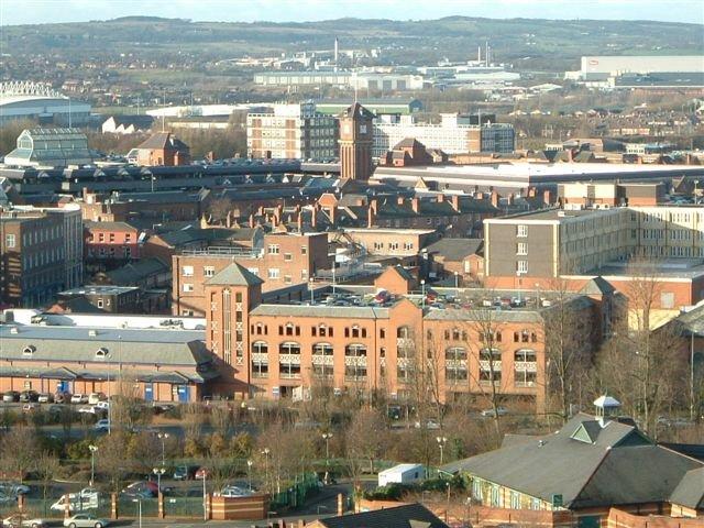 View from top of Boyswell House, Scholes