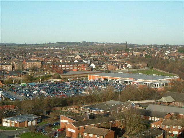 View from top of Boyswell House, Scholes