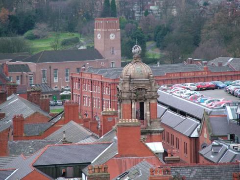 Mesnes Park, Wigan Grammar School and Queen's Hall Mesnes Park, Wigan Grammar School and Queen's Hall