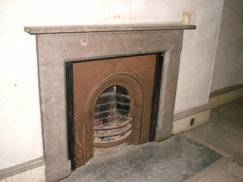 Old fireplace